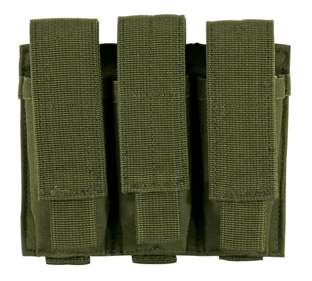 Voodoo Tactical MOLLE Triple Pistol Magazine Pouch eBay