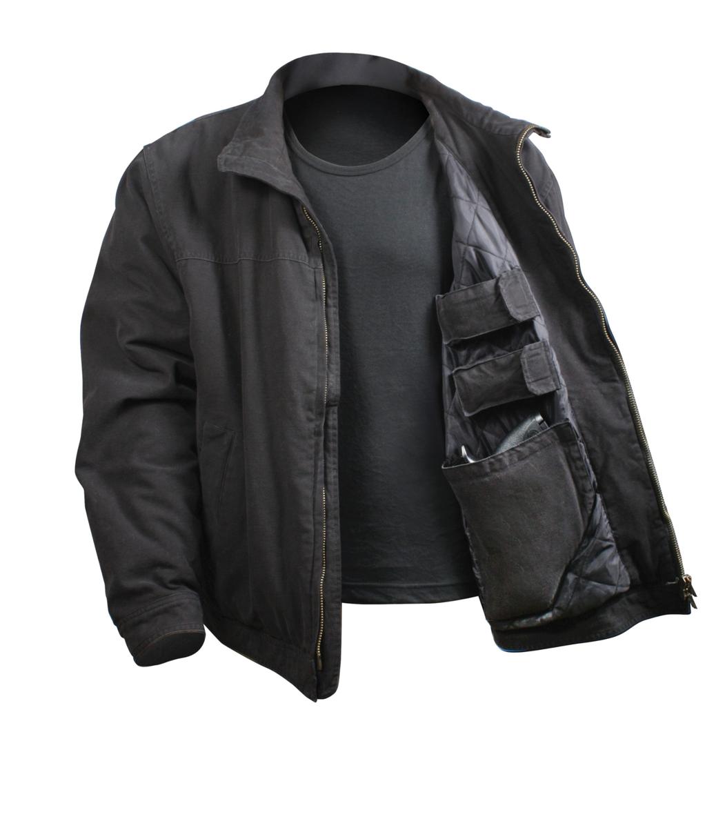 Rothco 3 Season Concealed Carry Jacket with Built In Pistol Pouch eBay