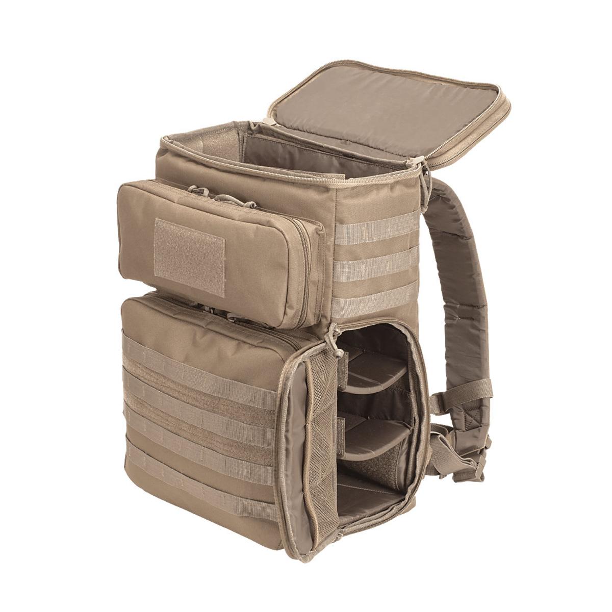 Voodoo Tactical 200930 2 Tier Backpack with MOLLE Webbing, Great for