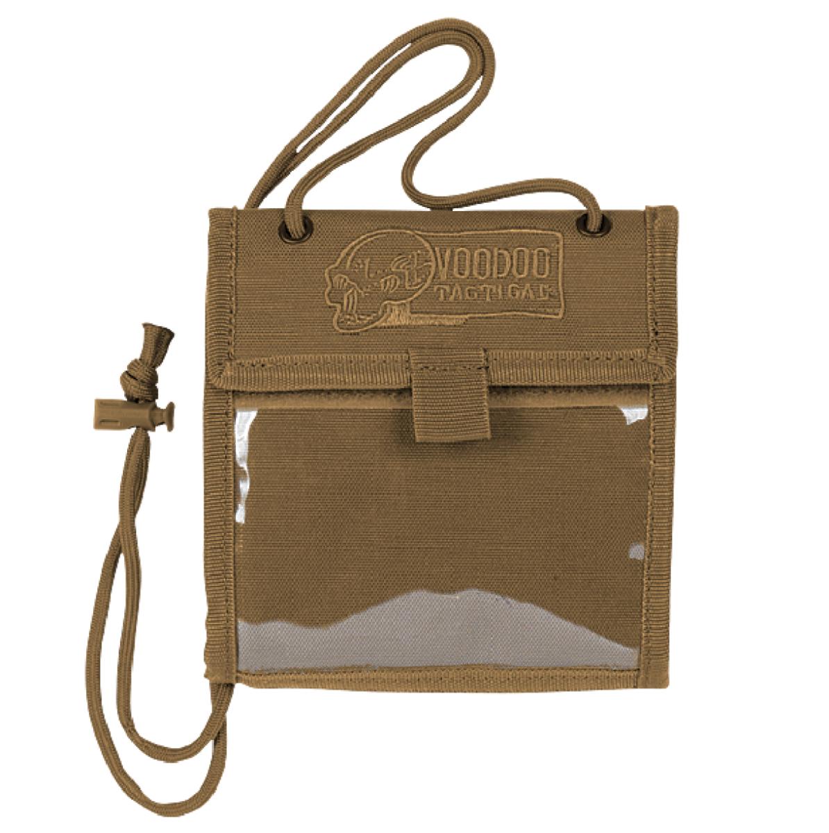 Voodoo Tactical Neck Pouch, Wallet, Passport or ID Holder