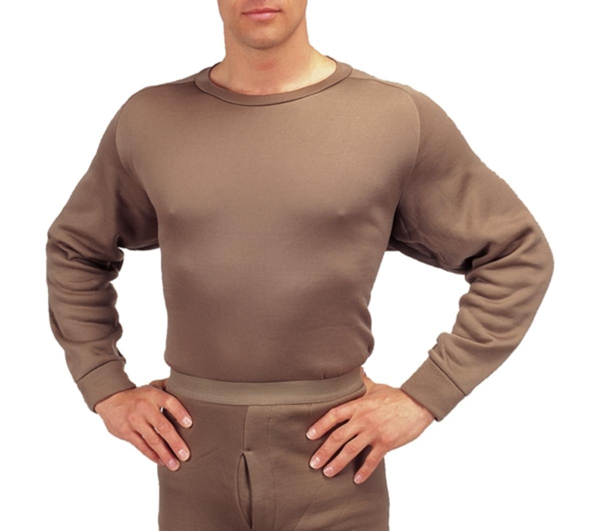 Crew Neck Polypro Thermal Long Underwear Shirt | eBay