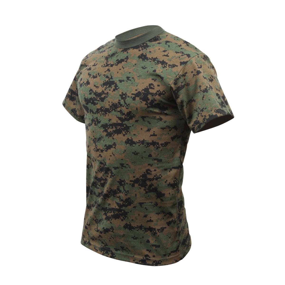 MARPAT Woodland Digital Camo T-shirt | eBay