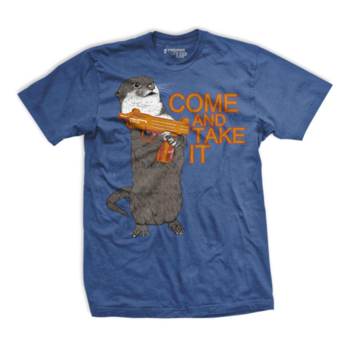 Come And Take It, Otter With Gun, 2nd Amendment T-shirt From Ranger Up ...