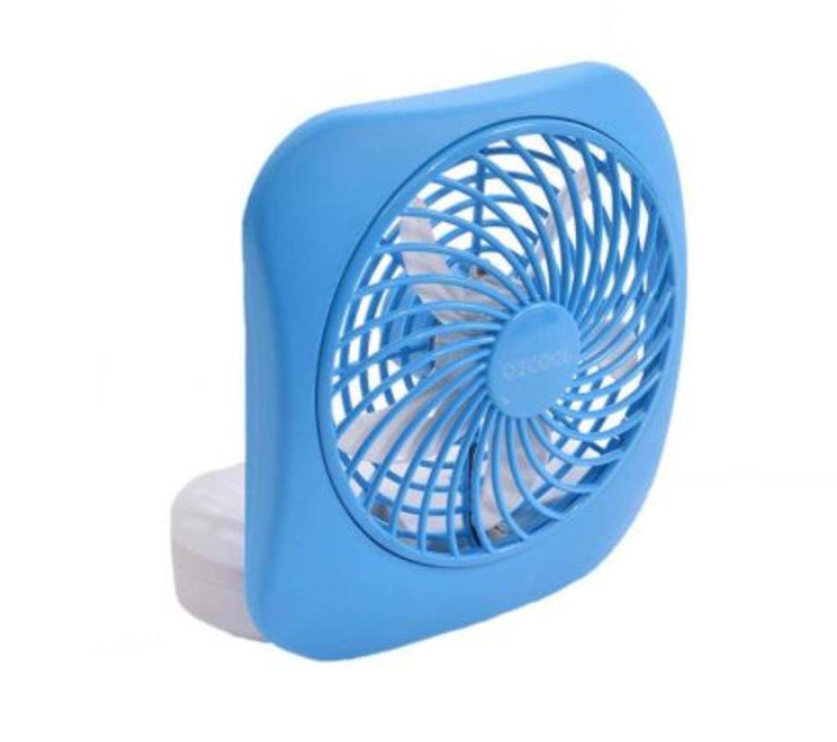 O2 Cool 5 inch Color Series Battery Operated Portable Fan 755247190259