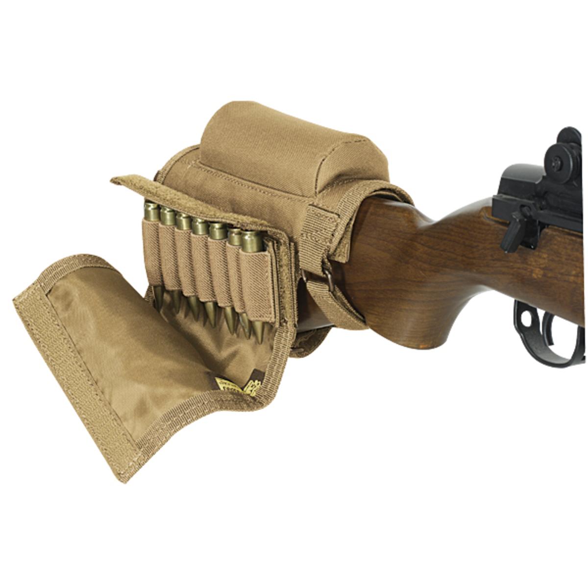 Voodoo Tactical Adjustable Cheek Rest with Ammo Carrier | eBay