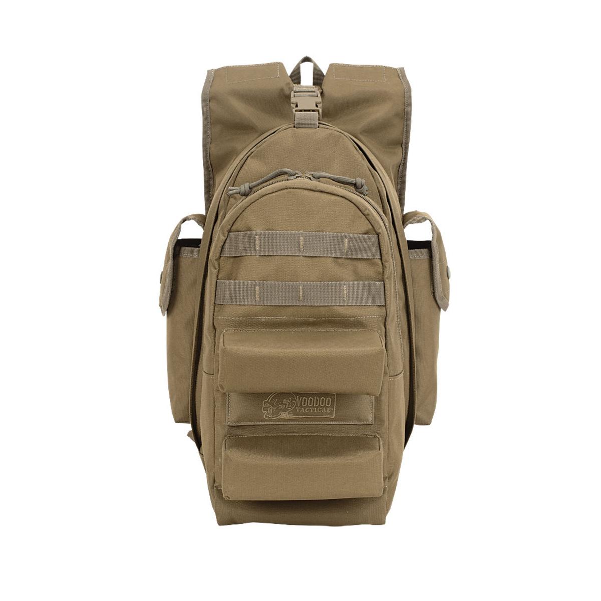 Voodoo Tactical 159647 Deluxe Low Profile Ruck Pack, MOLLE Backpack
