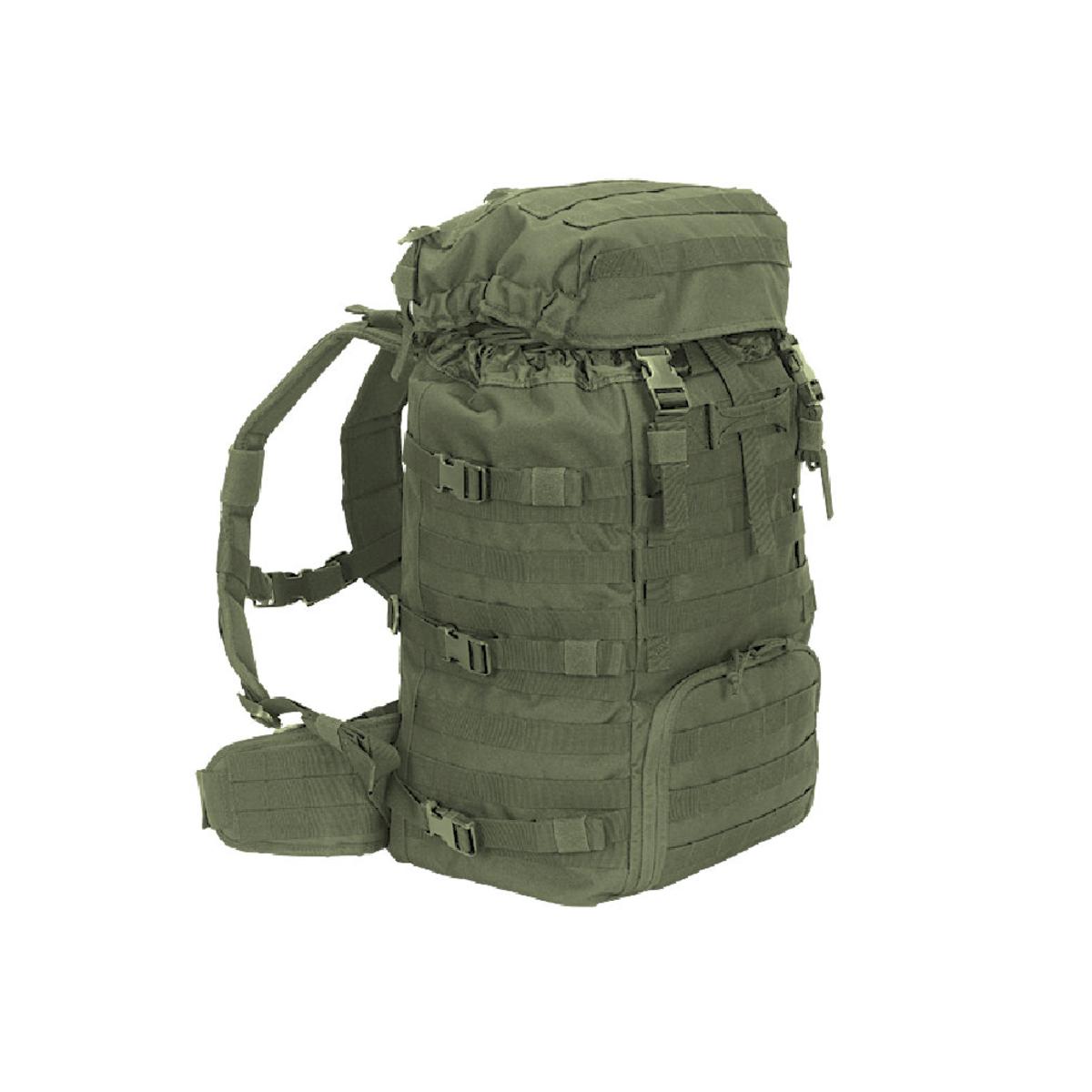 Voodoo Tactical 15-0154 MOLLE Versa All-Weather Ruck, 50-Liter Backpack