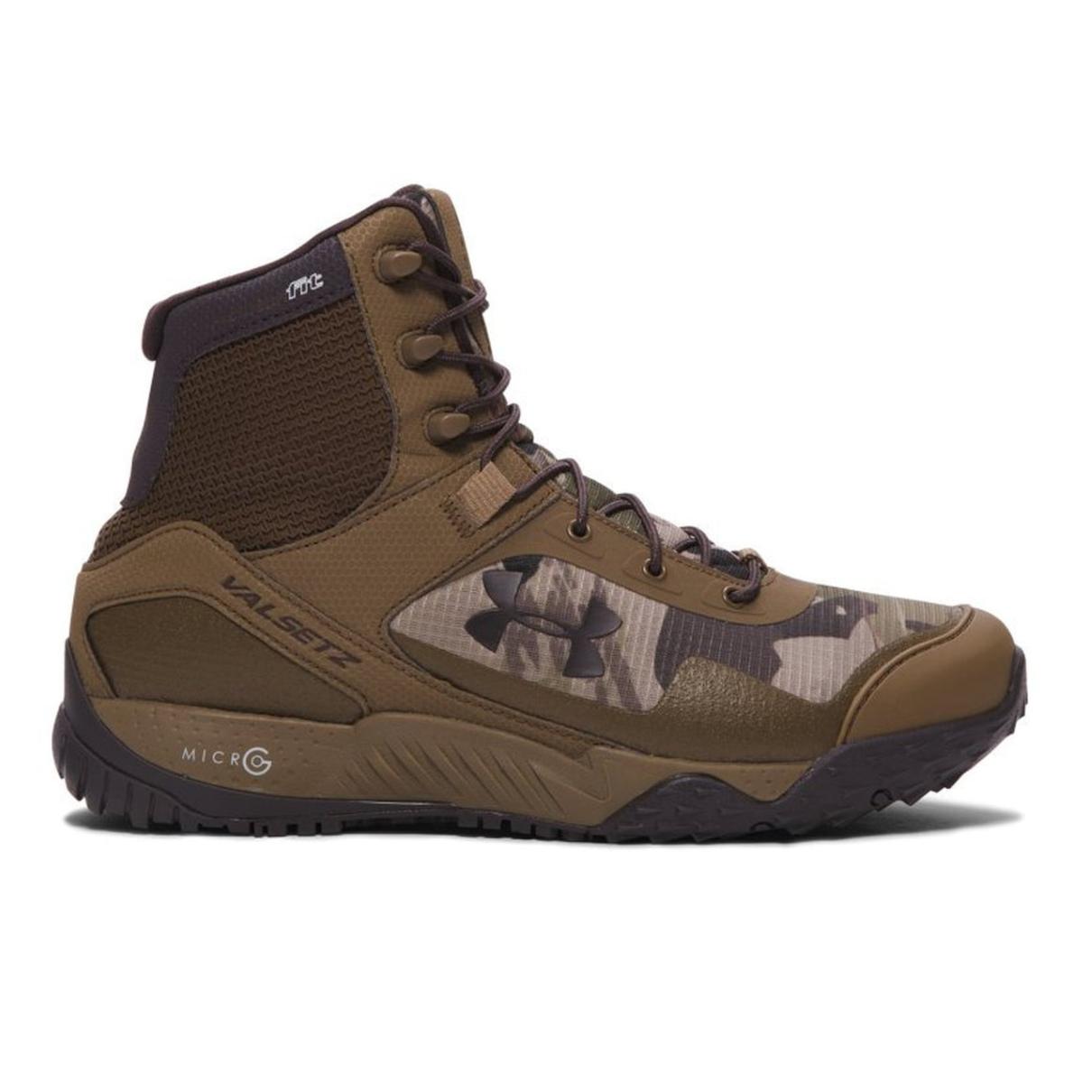 men's ua micro g valsetz leather waterproof camo tactical boots