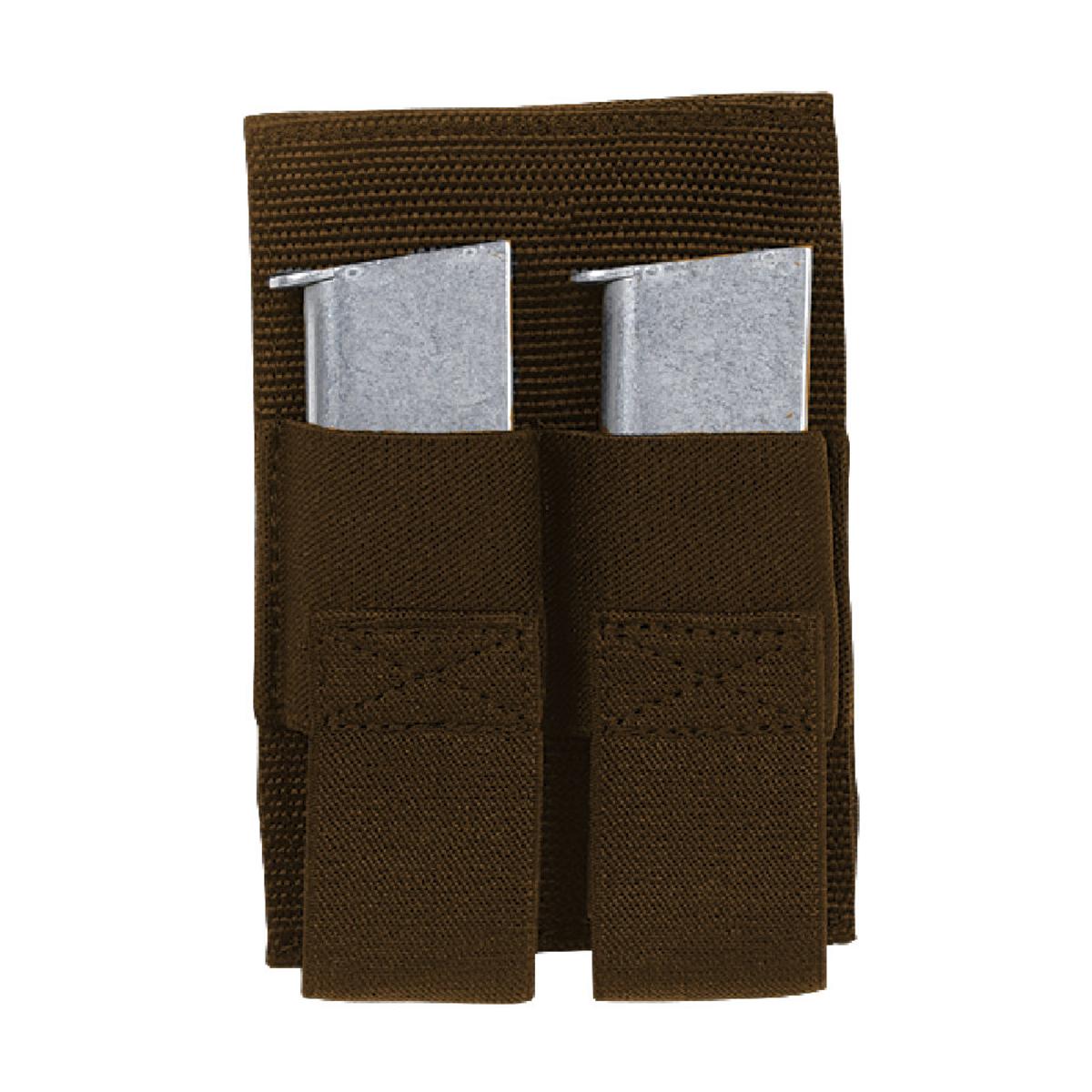 Voodoo Tactical 200119 Velcro Compatible Double Pistol Mag Pouch