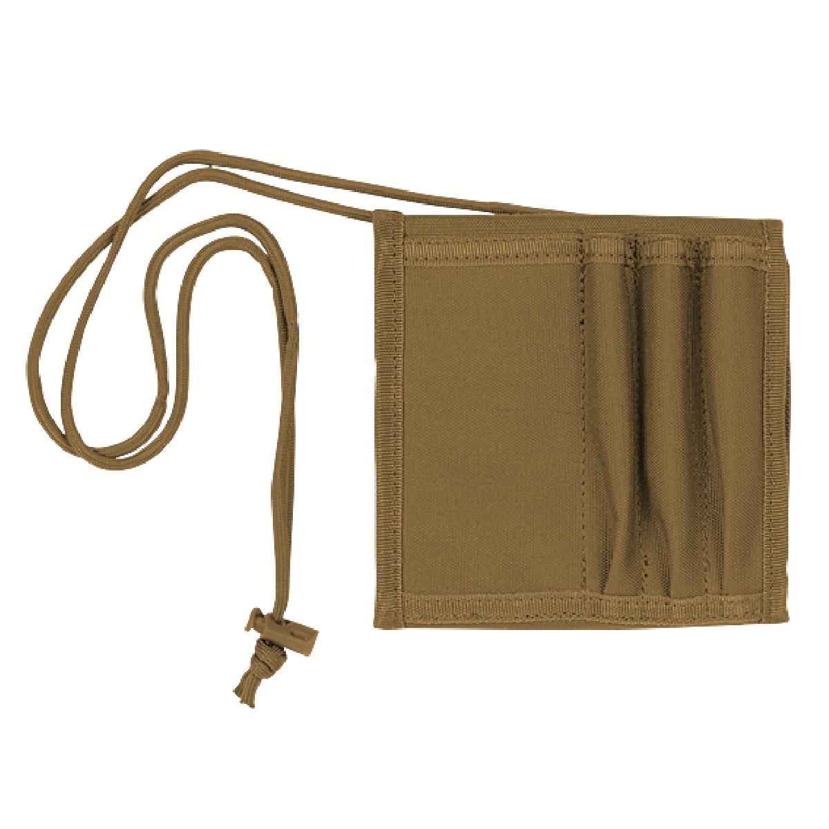 Voodoo Tactical Neck Pouch, Wallet, Passport or ID Holder