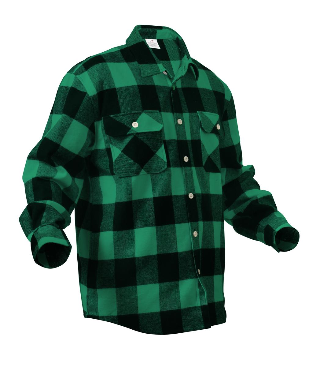 heavyweight flannel shirt uk